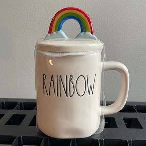 Rae Dunn - RAINBOW - topper mug